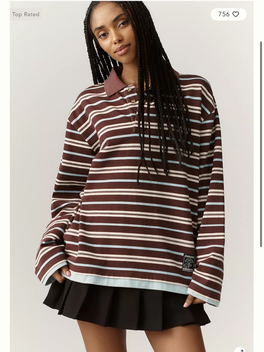 NWT Damson Madder Rugby Shirt